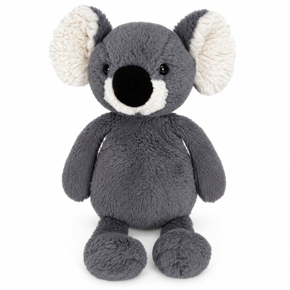 Jellycat Bashful Tumbletuft Koala Plush Gray Bear White London Soft Toy 8"